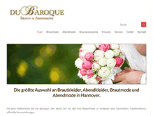 Tablet Screenshot of dubaroque.de